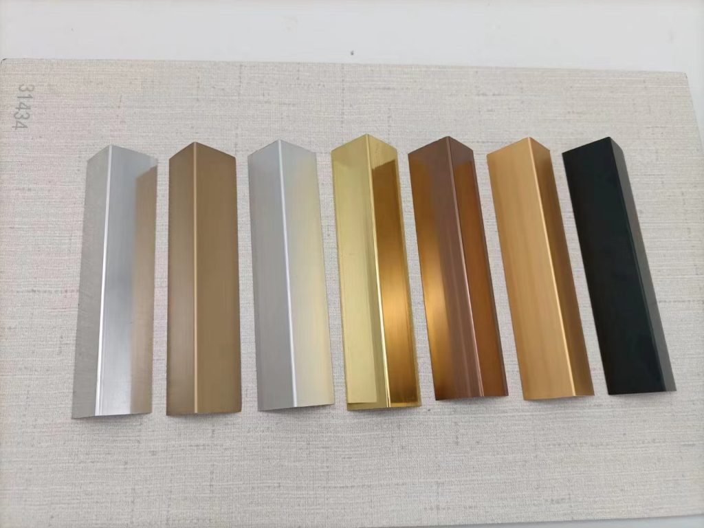 aluminum corner color