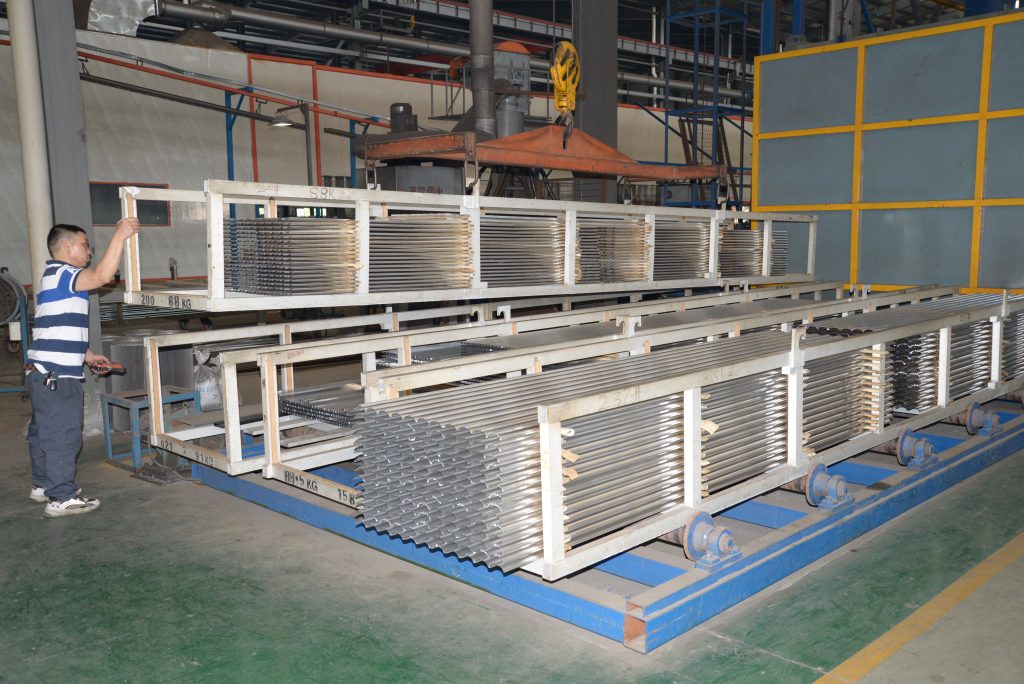 aluminum extrusion heat treatment