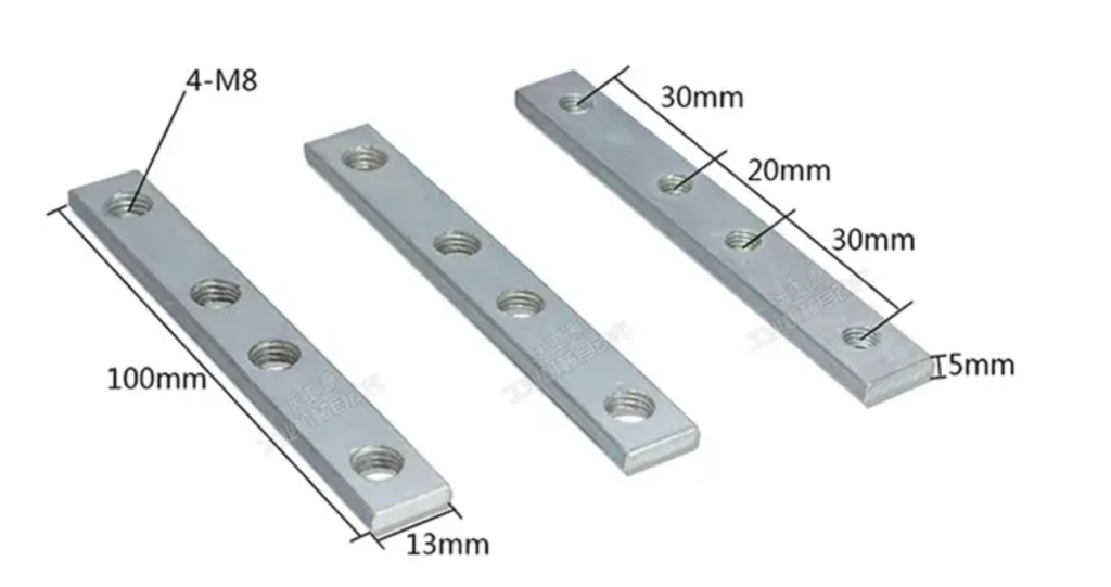 flat aluminum bar