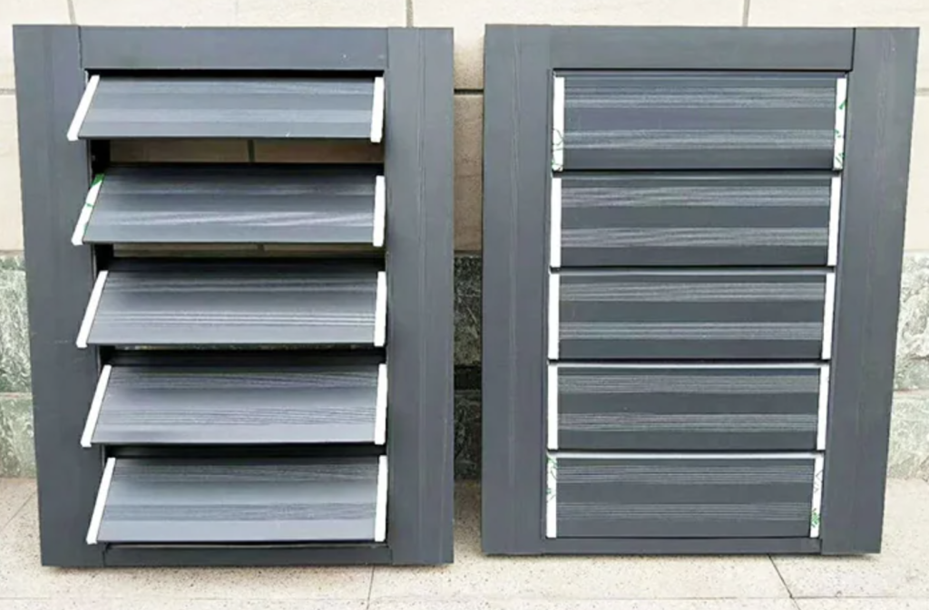 aluminum louver