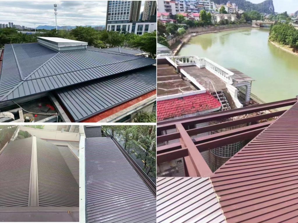 aluminium roof