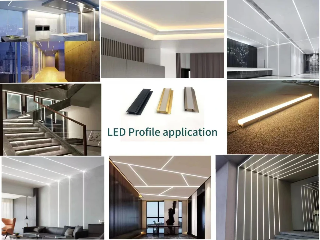 led aluminum profile application