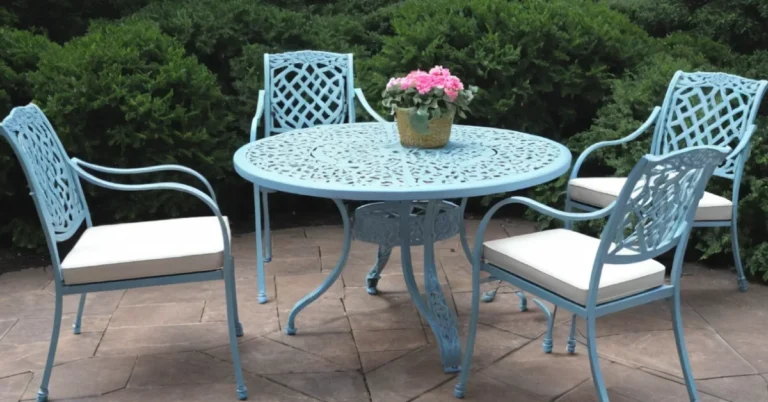 how to pain aluminum outdoor furniture