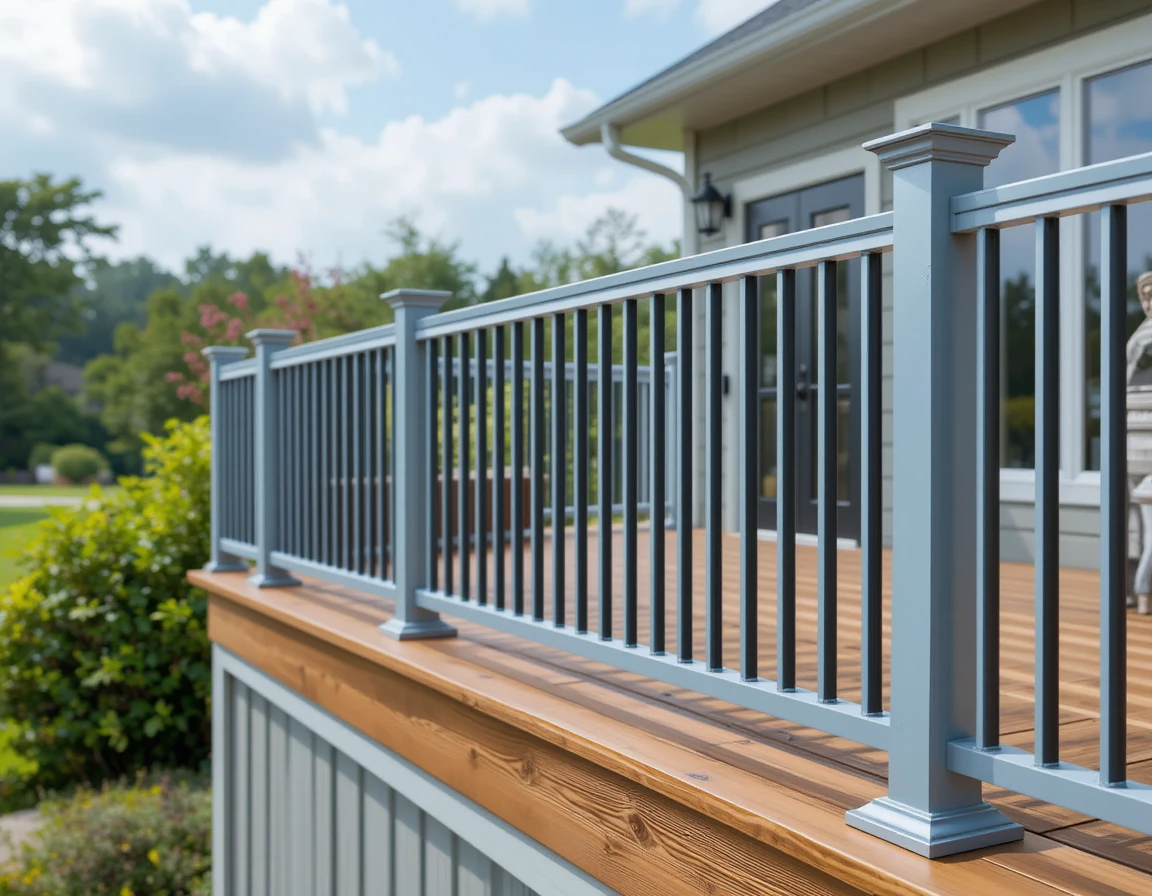 aluminum railing coatings materials